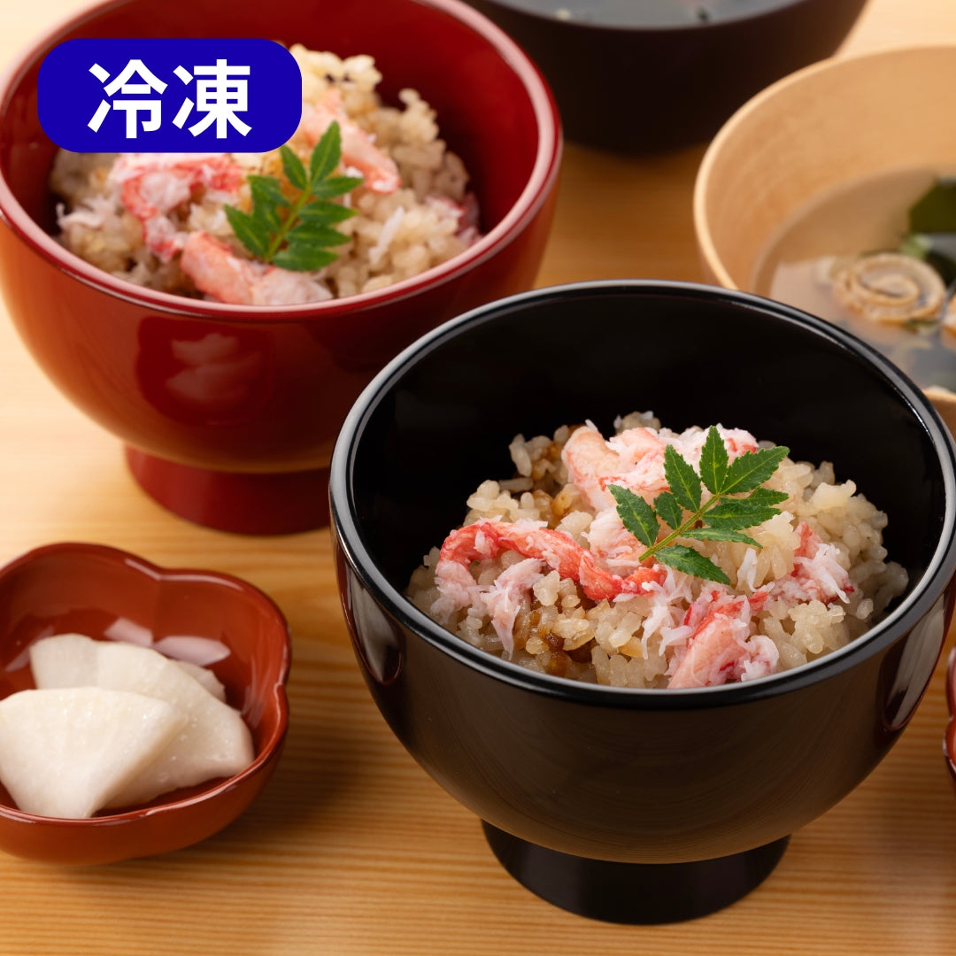【かに舞】蒸気の技 かにの炊込みご飯の素(2合用) 345g