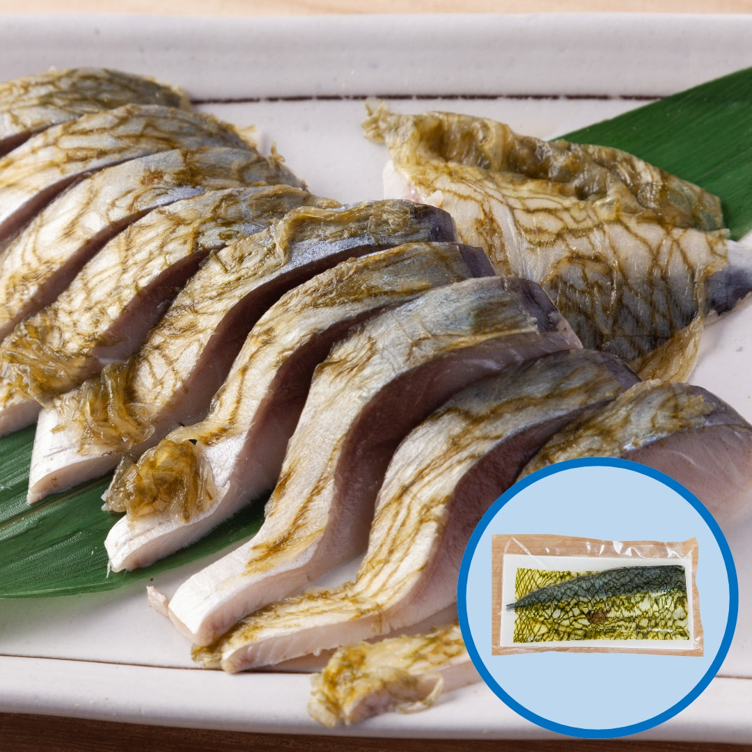 【かに舞】しめさば昆布 境港産 1枚入