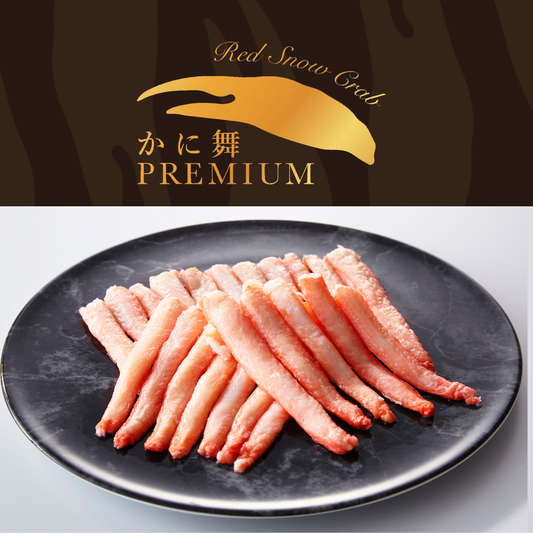 【かに舞】かに舞プレミアム 国産紅ずわい 棒肉 200g