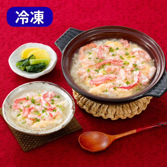 【かに舞】蒸気の技　かに雑炊の素 160g