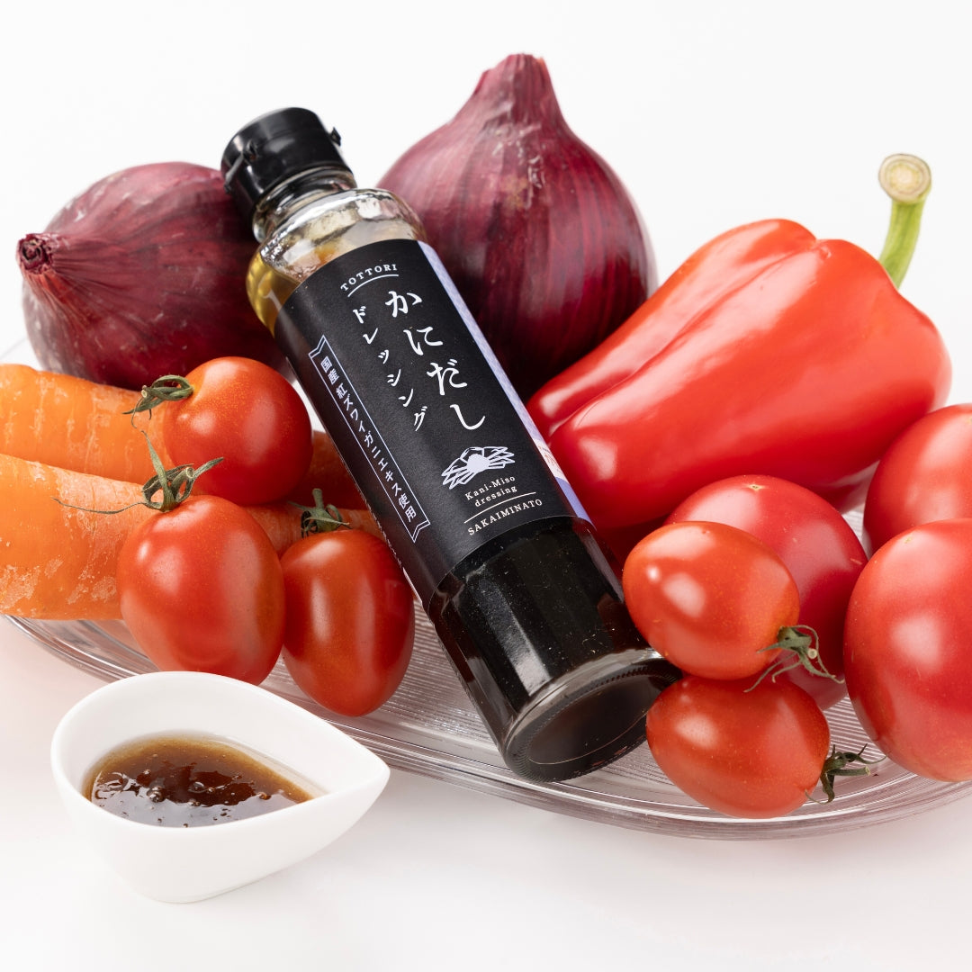 【かに舞】かにだしドレッシング 180ml 冷蔵便