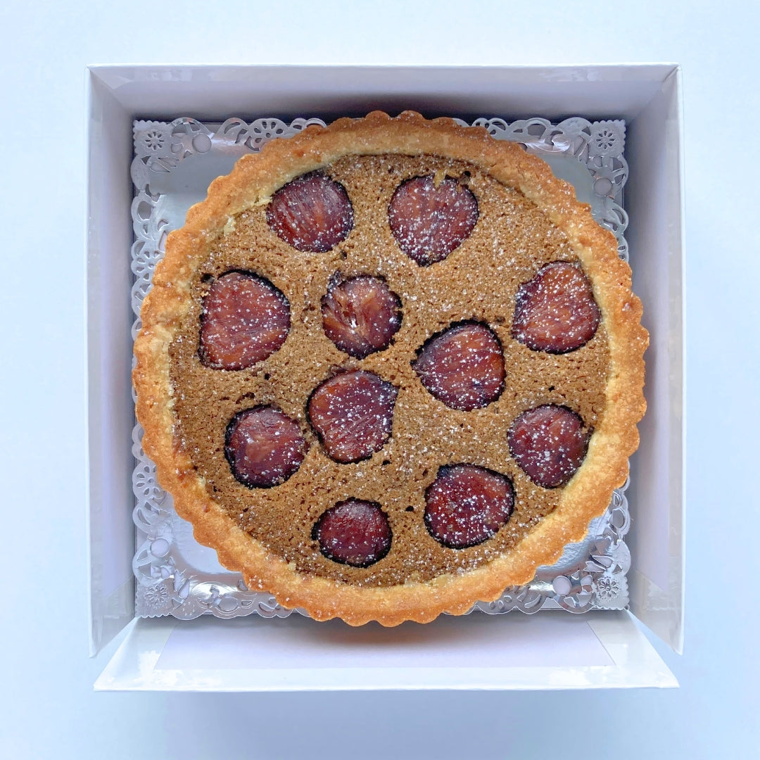 【タルティア】冷凍タルト　栗＆ほうじ茶　ホールサイズ