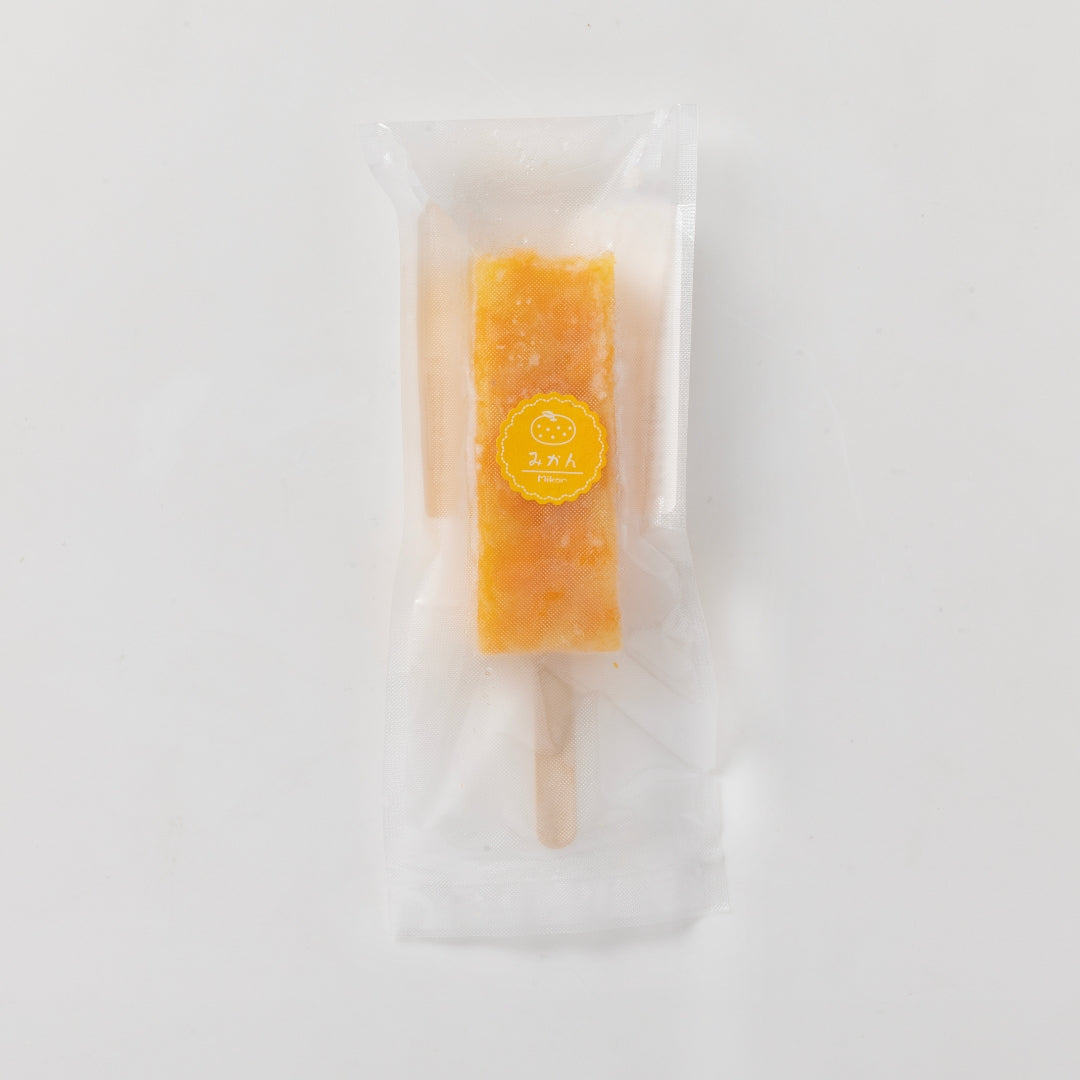 【かに舞】プレミアム葛アイスバー(みかん) 1本