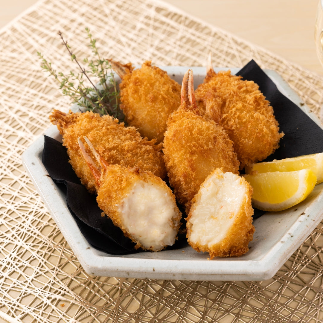 【かに舞】カニ爪入りクリームコロッケ40g 10個入