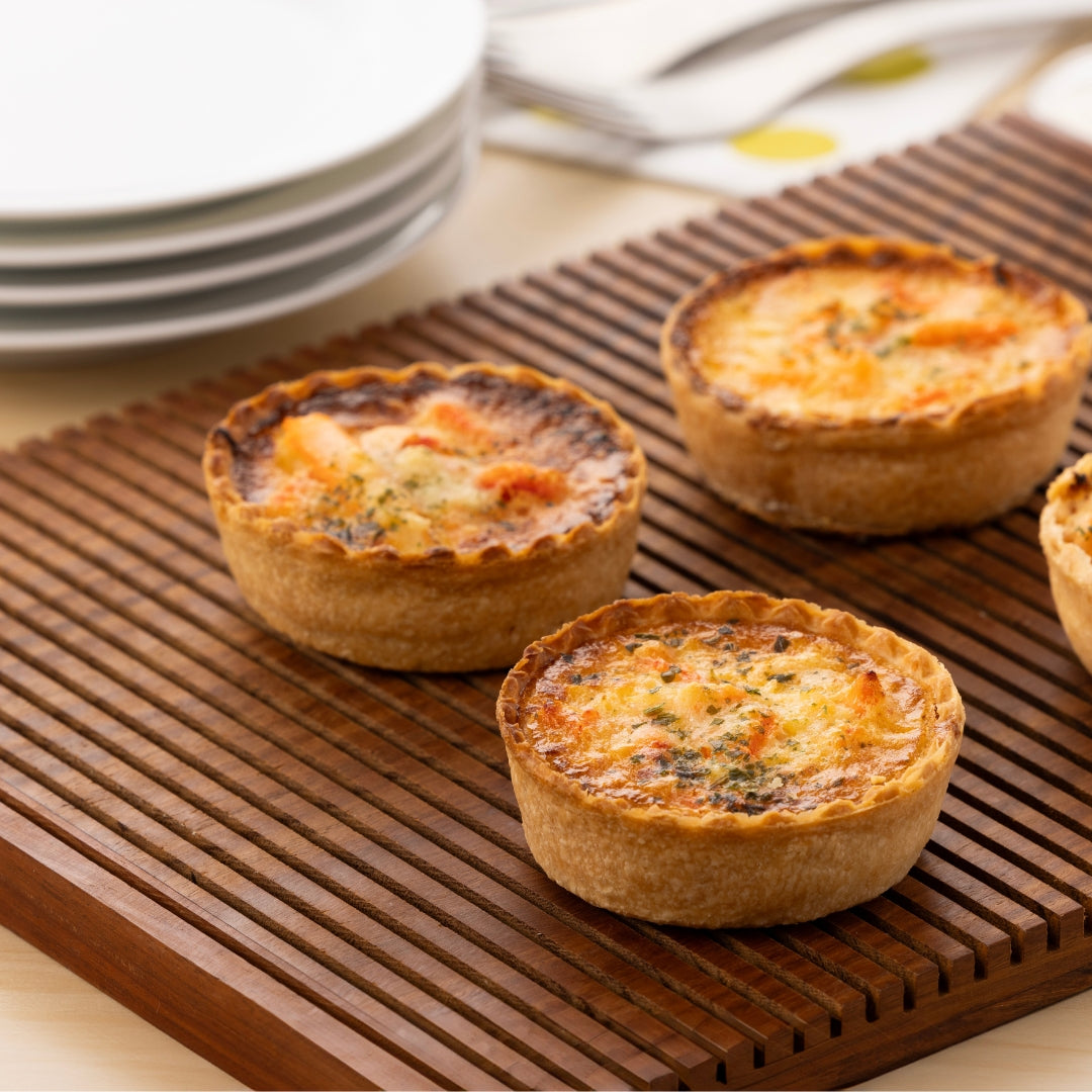 【かに舞】蒸気の技　かにのキッシュ 4個