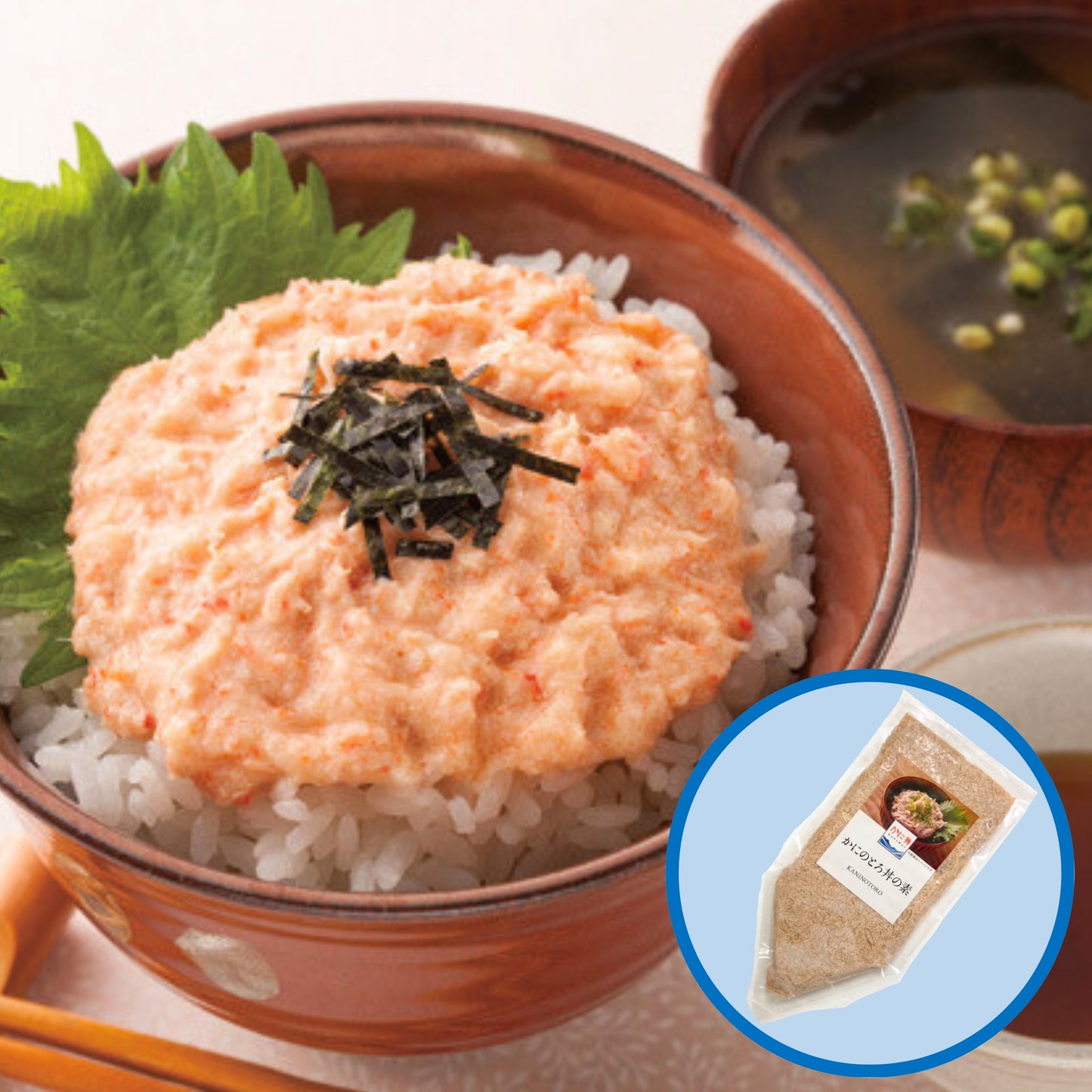 【かに舞】蒸気の技　かにのとろ丼の素 300g