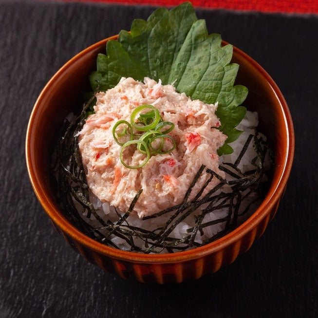 【通販限定】蒸気の技　かにのとろ丼2食パック 40g×2食入